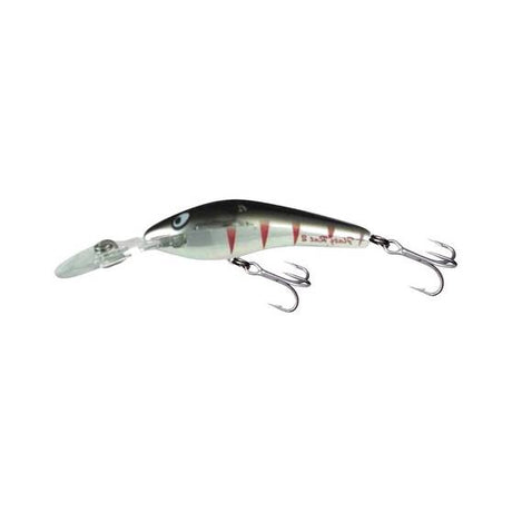 Killalure Flatz Rat2 +10 75mm 11g Deep Diver Hard Body Lure [cl:chrome Red Stripe]