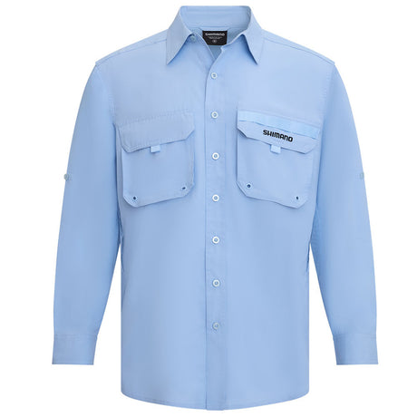 Shimano Shirt Vented Skyway Blue [sz:l]
