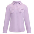 Shimano Shirt Vented Ladies Lilac [sz:10]