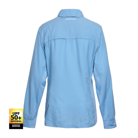 Shimano Shirt Pro Vented Ladies Sky Blue [sz:8]