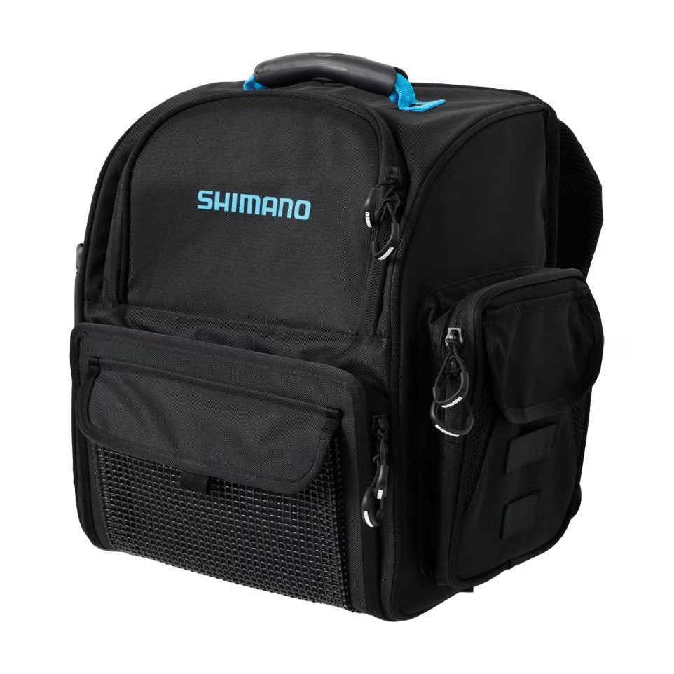 Shimano Backpack & Tackle Box Black [sz:medium - Lugd-14]
