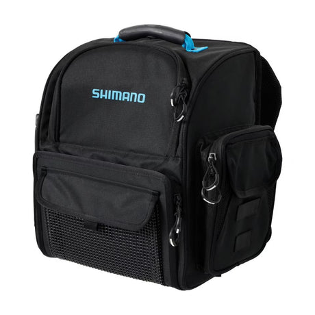 Shimano Backpack & Tackle Box Black [sz:medium - Lugd-14]