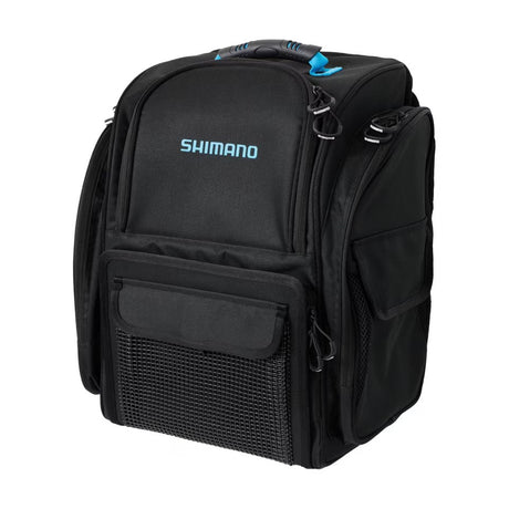 Shimano Backpack & Tackle Box Black [sz:large - Lugd-15]