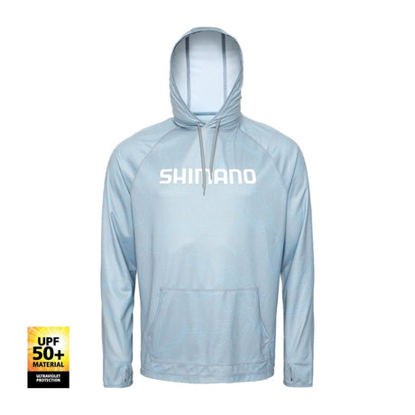 Shimano Shirt Hooded Tech Tee Topo [sz:s]