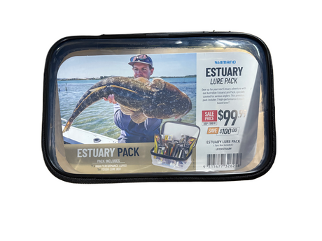 Shimano Estuary Lure Pack 7pcs + Tough Lure Box >< 
