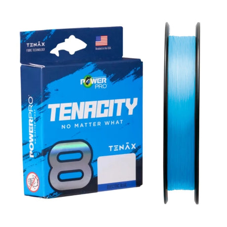 Power Pro Tenacity 8 Braided Fishing Line Blue 150m [sz:150m - 15lb]