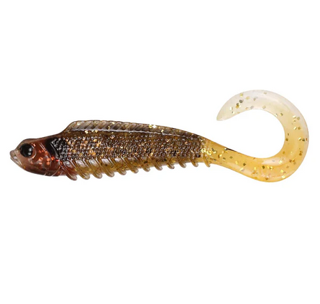 Squidgy Wriggler 160mm Soft Plastic Lure > [cl:estuary Prawn]