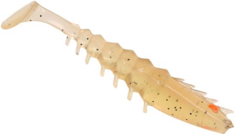 Squidgy Prawn Paddle Tail 110mm Soft Plastic Lure >^ [cl:cracked Pepper]