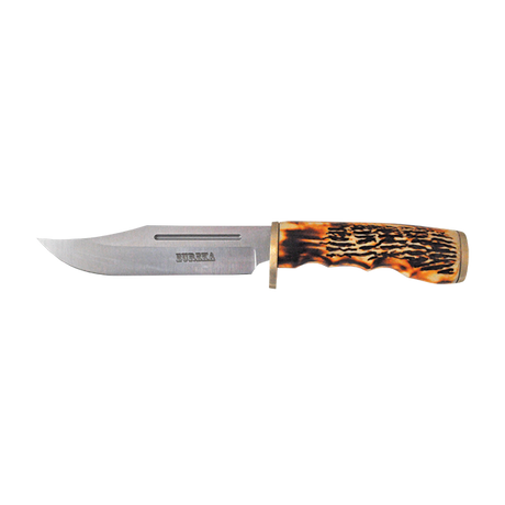 Eureka Hunting Knife With Sheath Montana  Eh190 ><