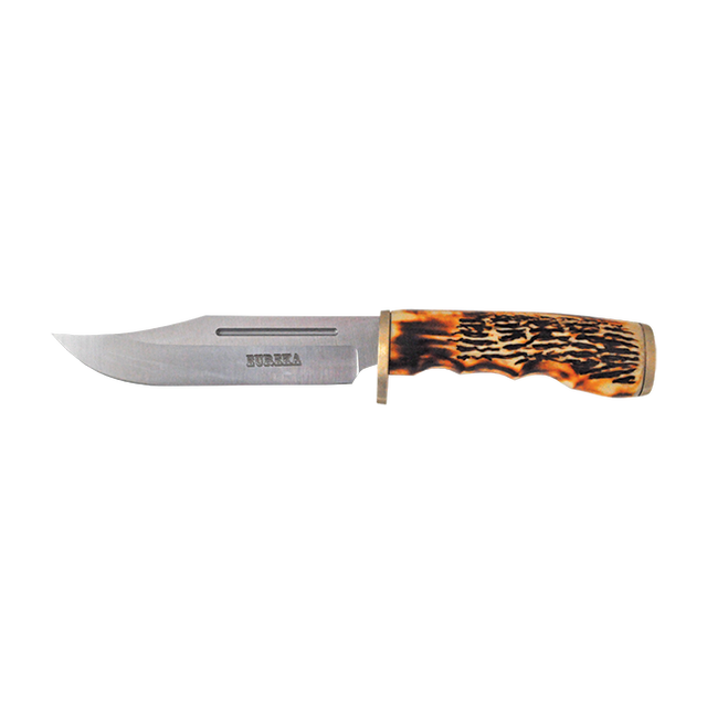 Eureka Hunting Knife With Sheath Montana  Eh190 ><