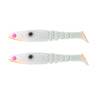 Akame Guppy 120mm Soft Plastic Lure Unrigged 2 Pack [cl:karens Pearl]