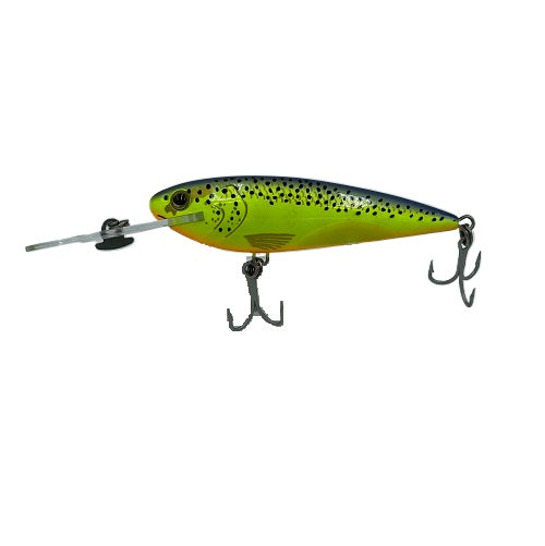 Jaz Rapide Shad 90mm 16g Deep Hard Body Lure [cl:spotted Chart - 115]