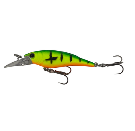 Trollcraft Lightning Minnow 70mm Hard Body Lure ^ [cl:green Tiger]
