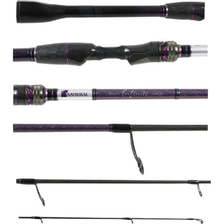 Samurai Infinite Spinning Rod [sz:7'/1pc/2-4lb/fin-4-f70]