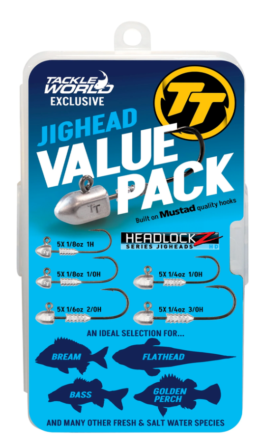 Tt Jighead Value Pack Blue Tackle World >