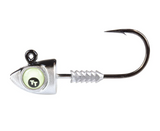 Tt Big Eyez Jighead [w & Sz & C:3/8oz - 5/0 - Silv/black]