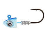 Tt Big Eyez Jighead [w & Sz & C:1/2oz - 5/0 - Pearl/blue]