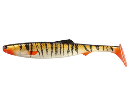 Tt Enforcer 190mm Soft Plastic Swimbait Lure [cl:gold Tiger]