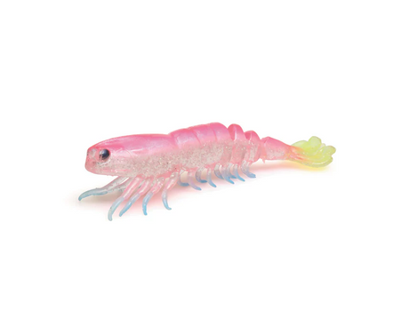 Zman Prawnz Elite Unrigged 3.5" Soft Plastic Lure [cl:party Prawn]