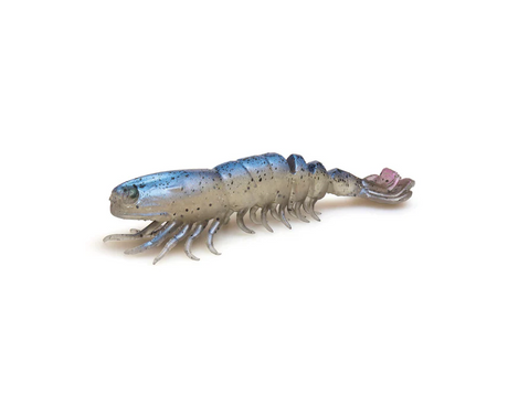 Zman Prawnz Elite Unrigged 5" Soft Plastic Lure [cl:white Prawn]