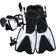 Ocean Pro Esperance Mask, Snorkel And Fins Set White [sz:s-m(4.5-8.5)]