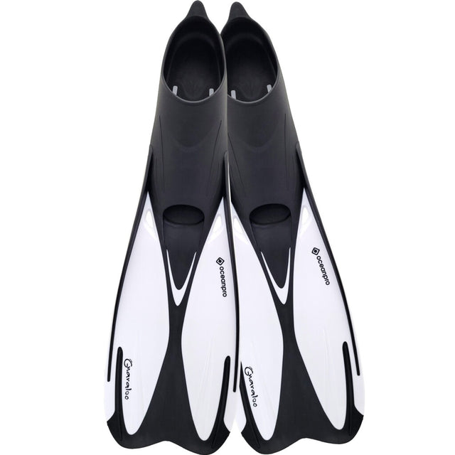 Ocean Pro Gnaraloo Fins White [sz:xs (5-5.5)]