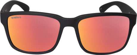 Spotters Kids Kanga Polarised Sunglasses (matt Black Red)