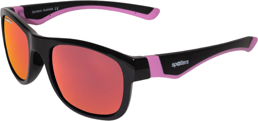 Spotters Kids Emu Polarised Sunglasses (matt Black Red)