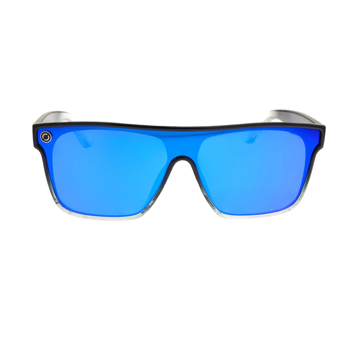 Oxide Galaxy Polarised Sunglasses [fr:gloss Black/clear Ls:poly Blue]