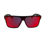 Oxide Galaxy Polarised Sunglasses [fr:matt Black Ls:poly Red Mirror]