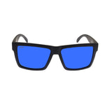 Oxide Cosmos Polarised Sunglasses [fr:matt Black Ls:poly Blue Mirror]