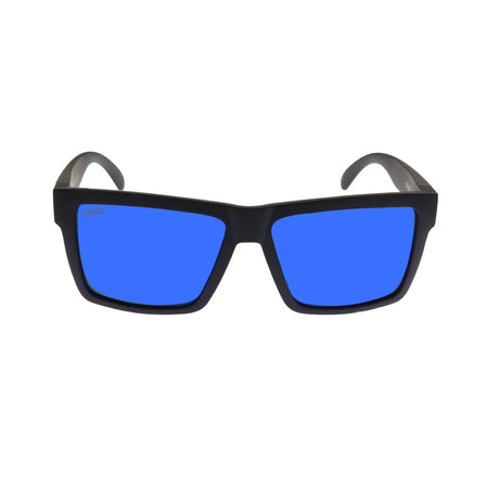 Oxide Cosmos Polarised Sunglasses [fr:matt Black Ls:poly Blue Mirror]
