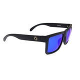 Oxide Cosmos Polarised Sunglasses [fr:matt Black Ls:poly Blue Mirror]