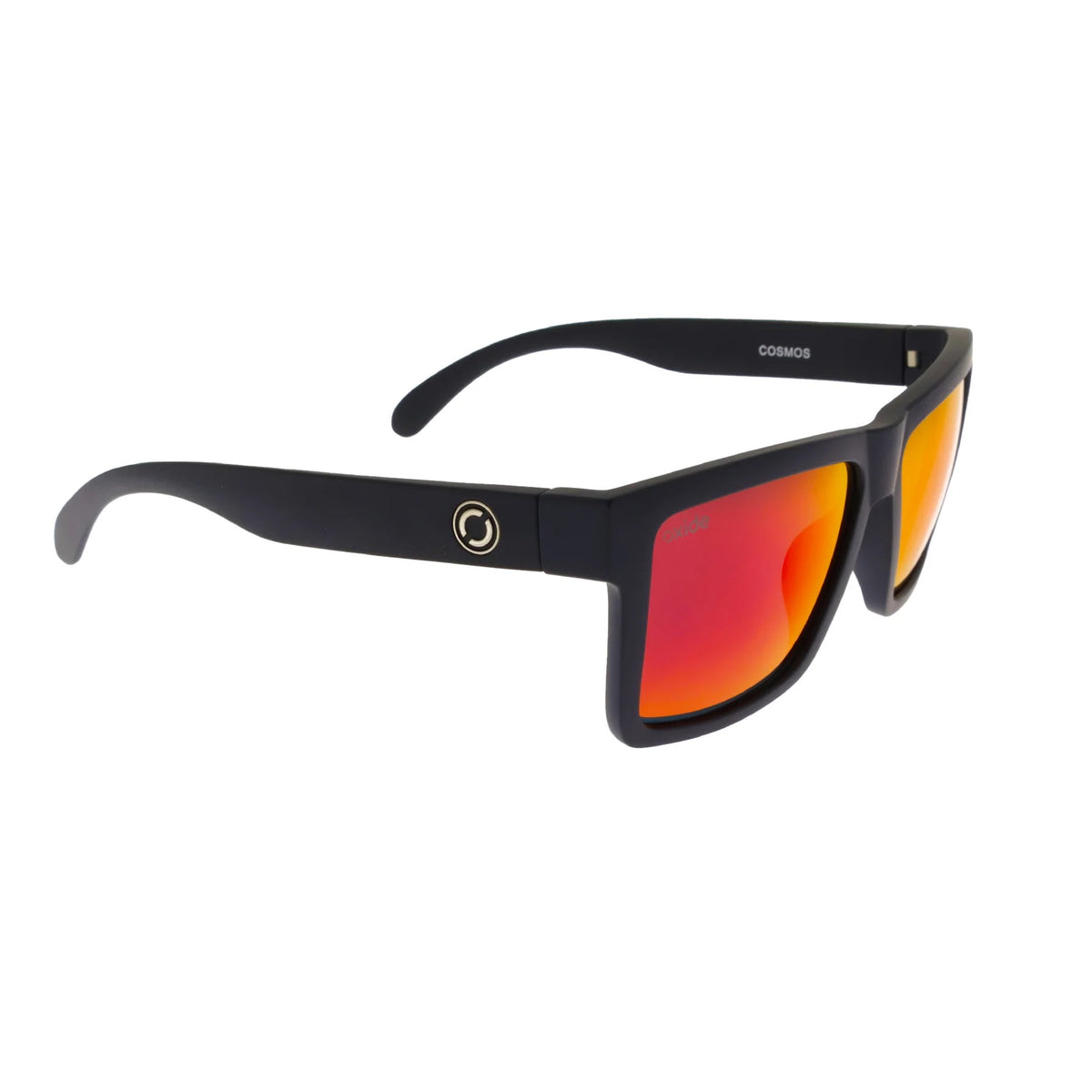 Oxide Cosmos Polarised Sunglasses [fr:matt Black Ls:poly Red Mirror]