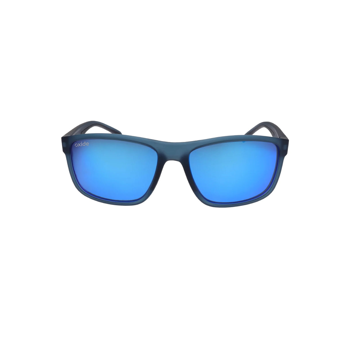 Oxide Eclipse Polarised Sunglasses [fr:matt Blue Ls:poly Blue Mirror]
