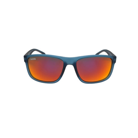 Oxide Eclipse Polarised Sunglasses [fr:matt Blue Ls:poly Red Mirror]