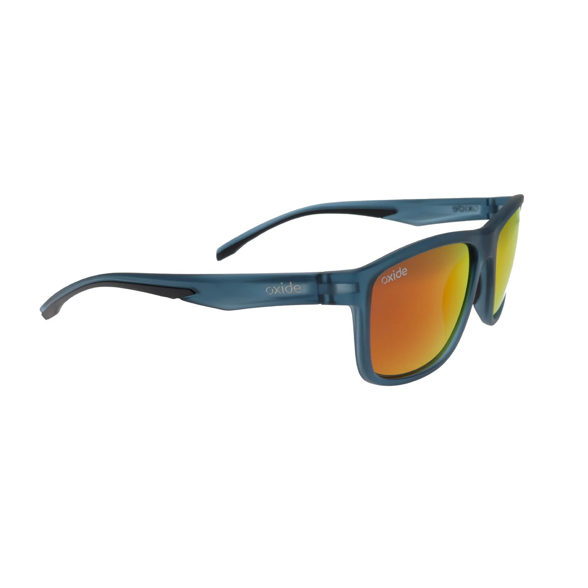 Oxide Eclipse Polarised Sunglasses [fr:matt Blue Ls:poly Red Mirror]