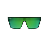 Oxide Nova Polarised Sunglasses [fr:matt Black Ls:poly Green Mirror]