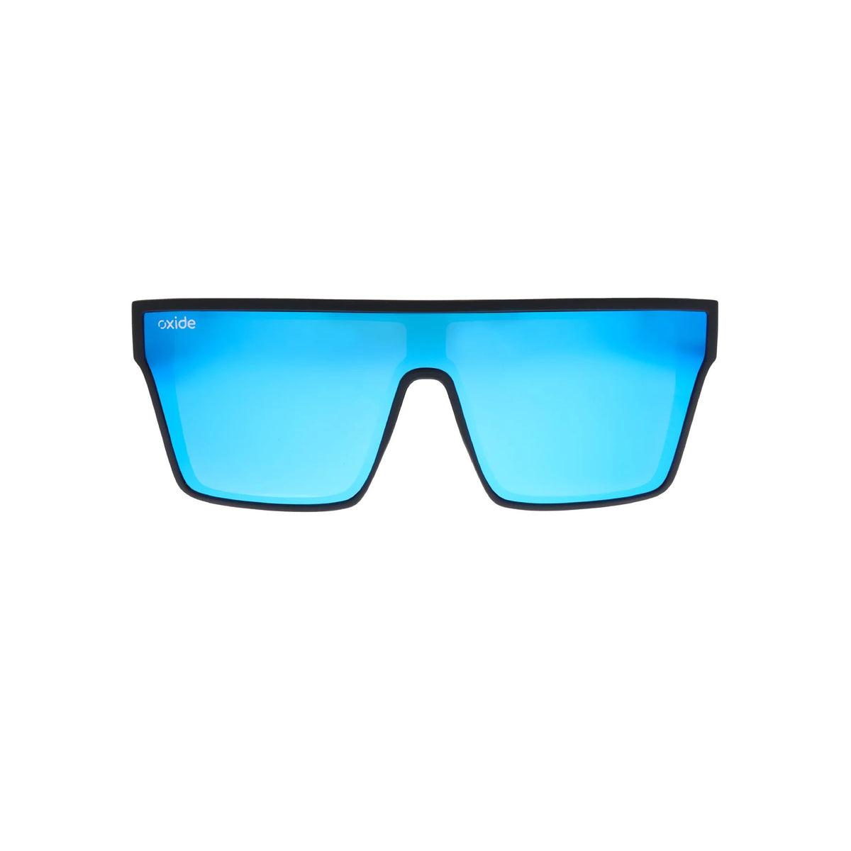 Oxide Nova Polarised Sunglasses [fr:matt Black Ls:poly Blue Mirror]
