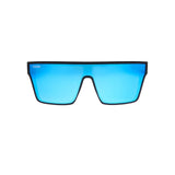 Oxide Nova Polarised Sunglasses [fr:matt Black Ls:poly Blue Mirror]