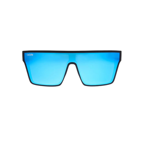 Oxide Nova Polarised Sunglasses [fr:matt Black Ls:poly Blue Mirror]