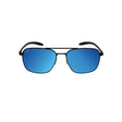 Oxide Mercury Polarised Sunglasses [fr:matt Black Ls:poly Blue Mirror]