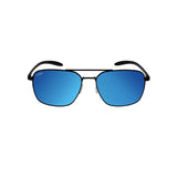 Oxide Mercury Polarised Sunglasses [fr:matt Black Ls:poly Blue Mirror]