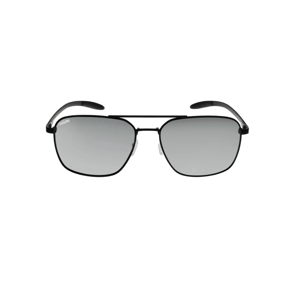 Oxide Mercury Polarised Sunglasses [fr:matt Black Ls:poly Silver Mirror]