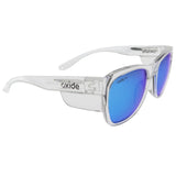 Oxide Quake Polarised Sunglasses [fr:clear Ls:blue Mirror]