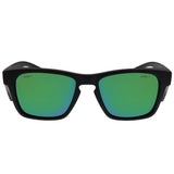 Oxide Frost Polarised Sunglasses [fr:matt Black Ls:green Mirror]