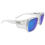 Oxide Frost Polarised Sunglasses [fr:clear Ls:blue Mirror]