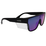 Oxide Inferno Polarised Sunglasses [fr:matt Black Ls:green Mirror]