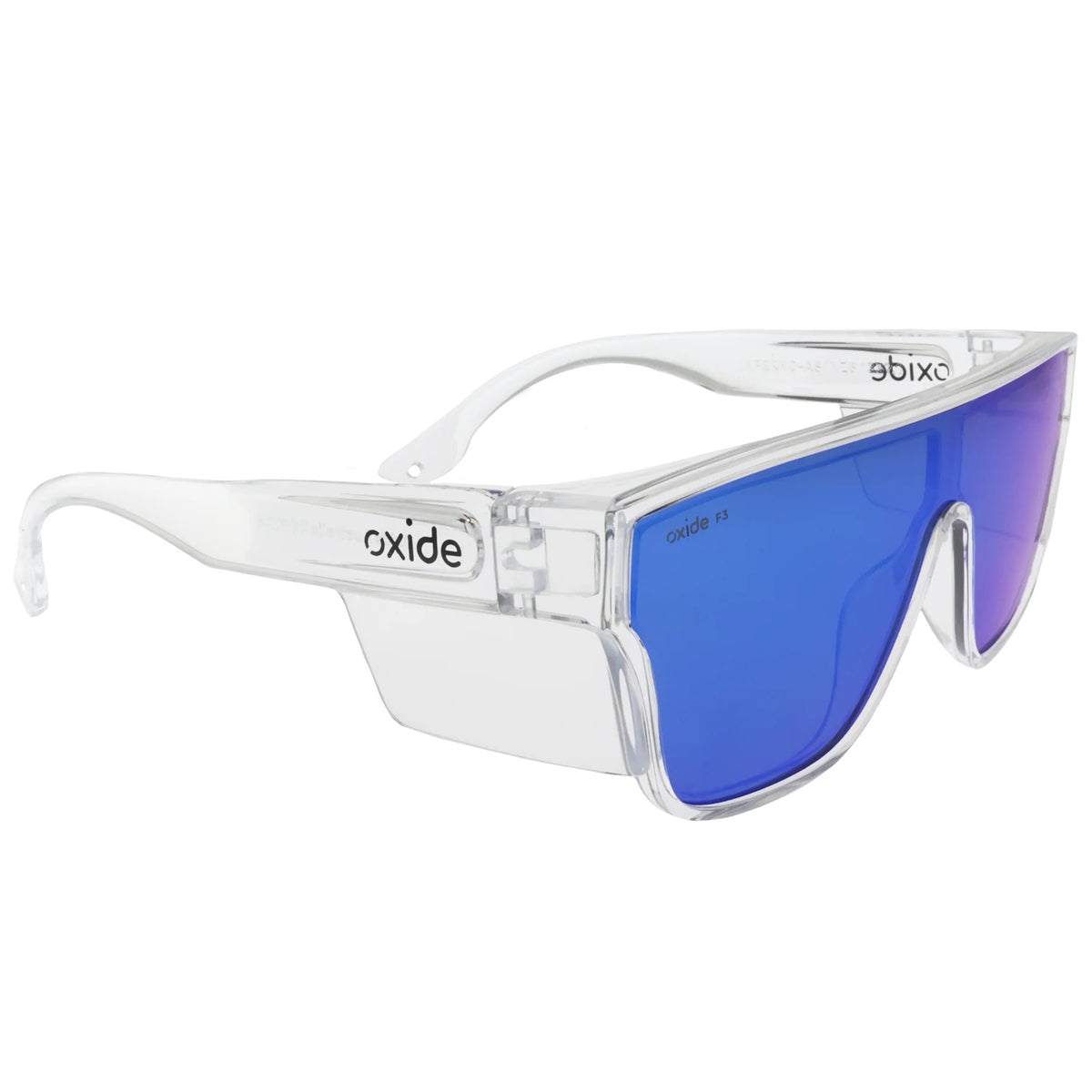 Oxide Inferno Polarised Sunglasses [fr:clear Ls:blue Mirror]