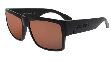 Spotters Striker Polarised Sunglasses (matt Black Hallide)